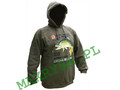 BLUZA DRAGON Z KAPTUREM PSTRĄG