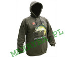 BLUZA DRAGON Z KAPTUREM PSTRĄG