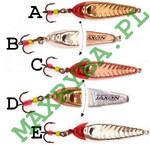 BŁYSTKA PODLODOWA JAXON BP-JDD MIX 5szt